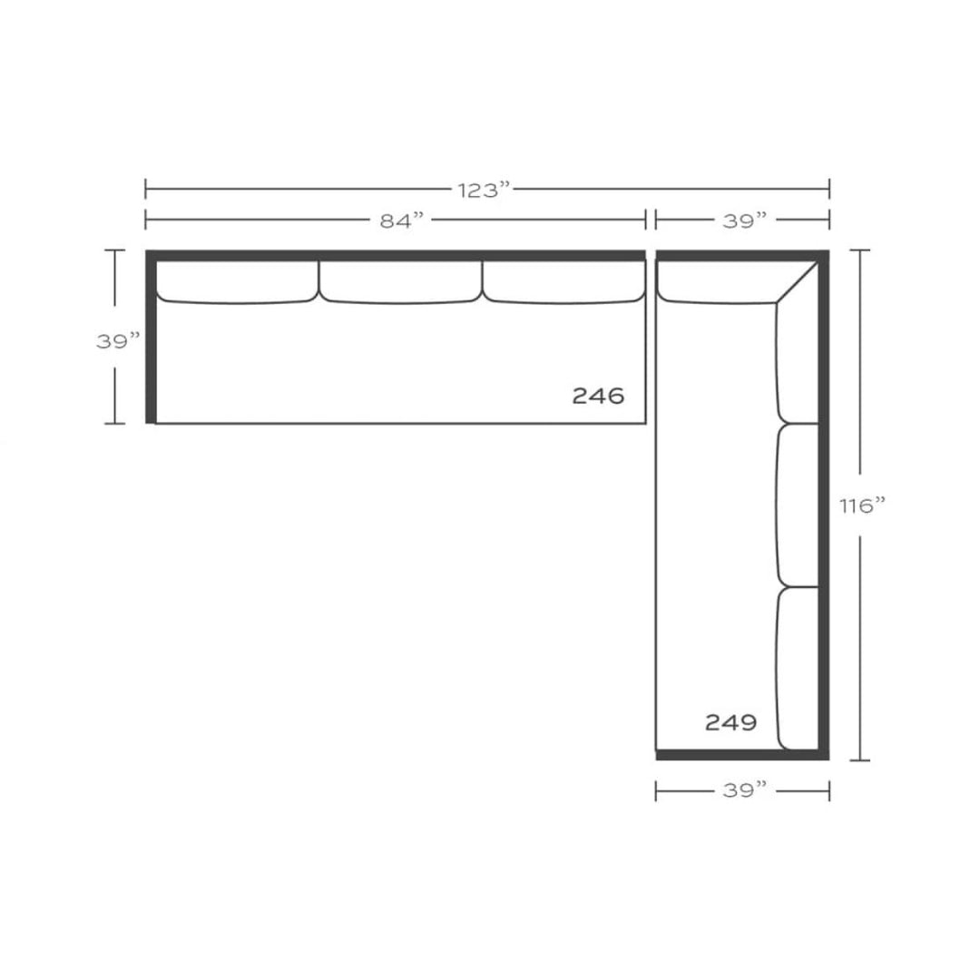 Sylvie Slipcovered Sectional