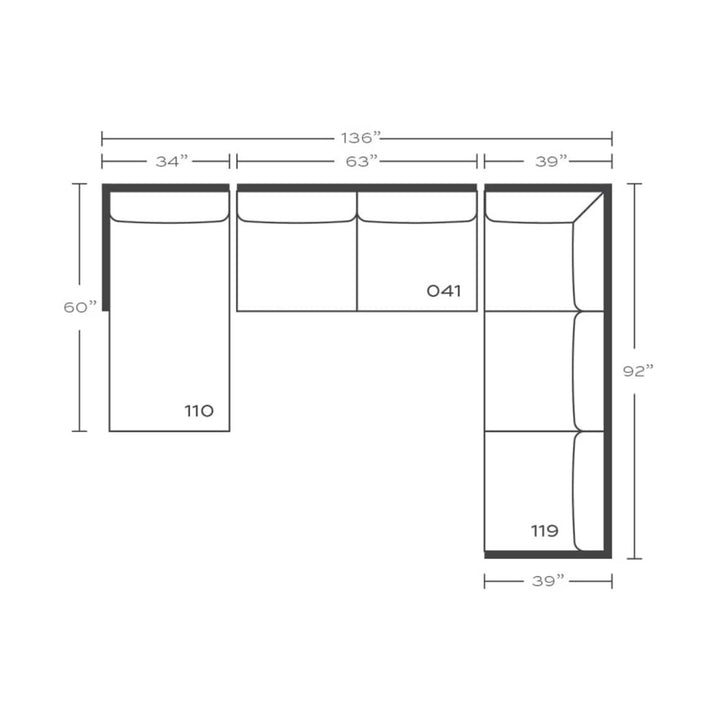 Cindy Slipcovered Sectional