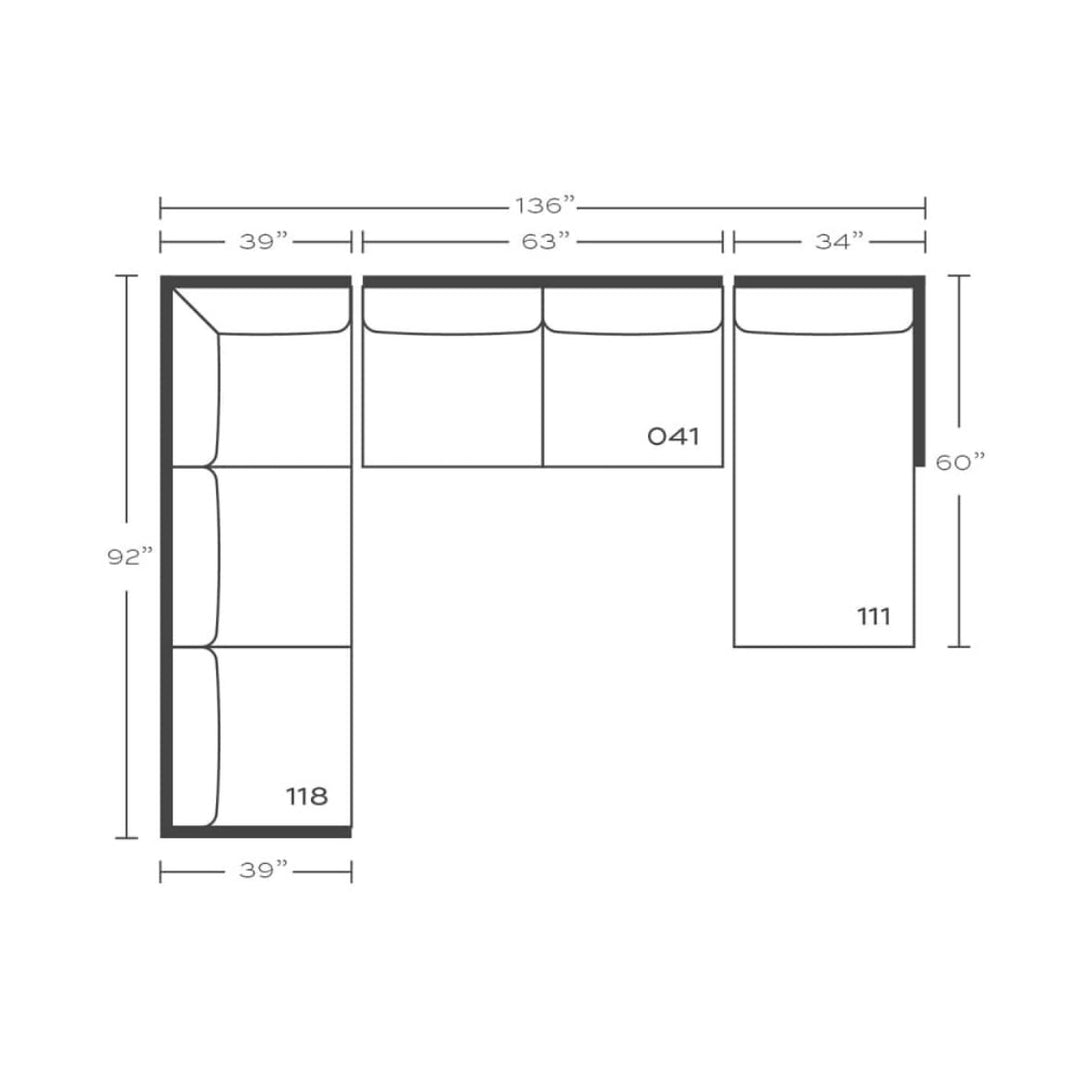 Cindy Slipcovered Sectional