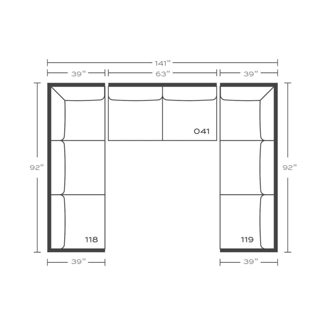 Cindy Slipcovered Sectional
