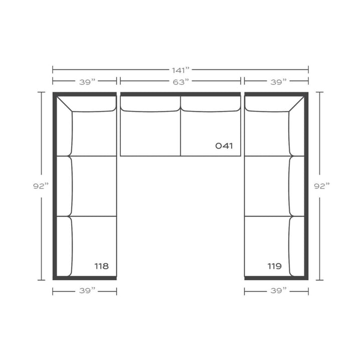 Cindy Slipcovered Sectional