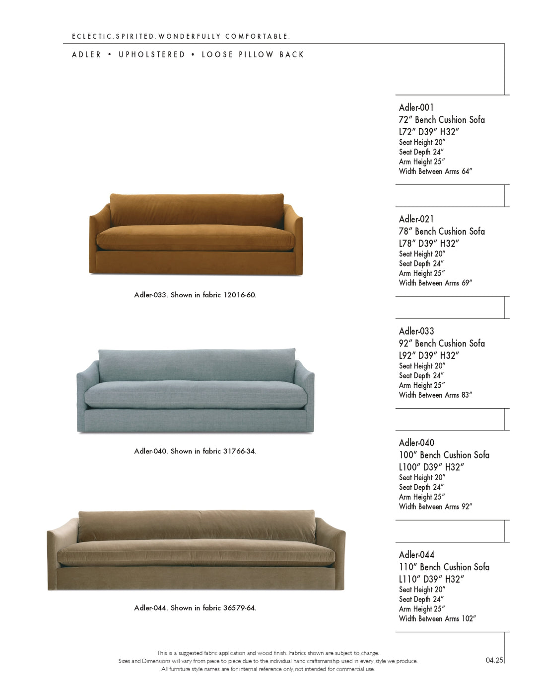 Adler Sofa