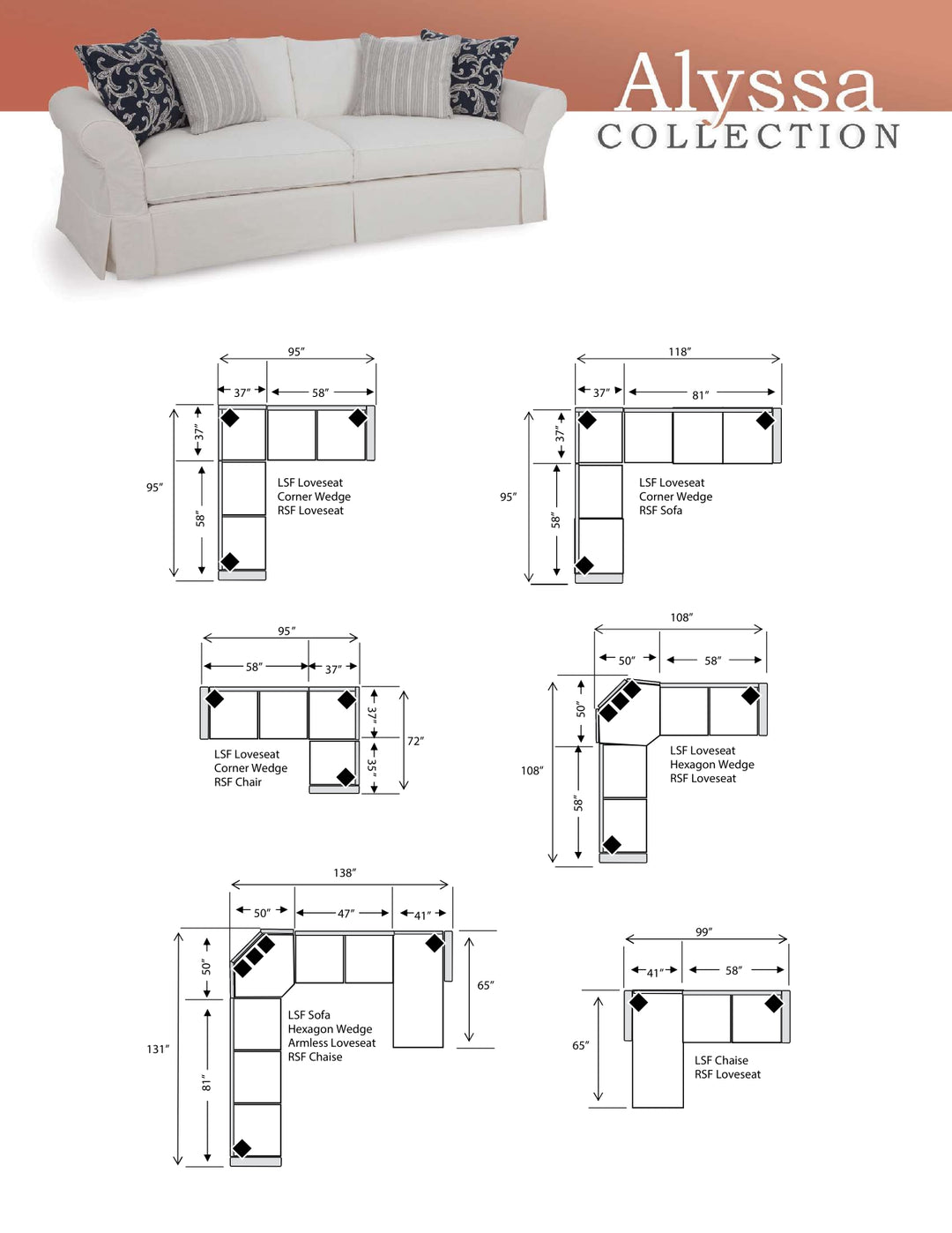 Alyssa Loveseat Collection