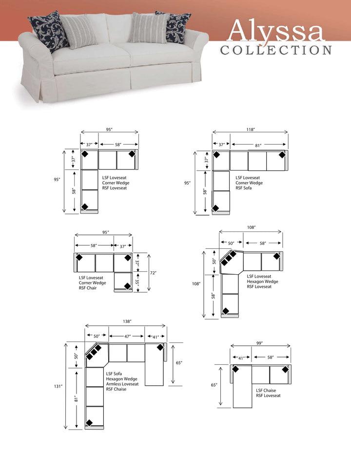 Alyssa Loveseat Collection