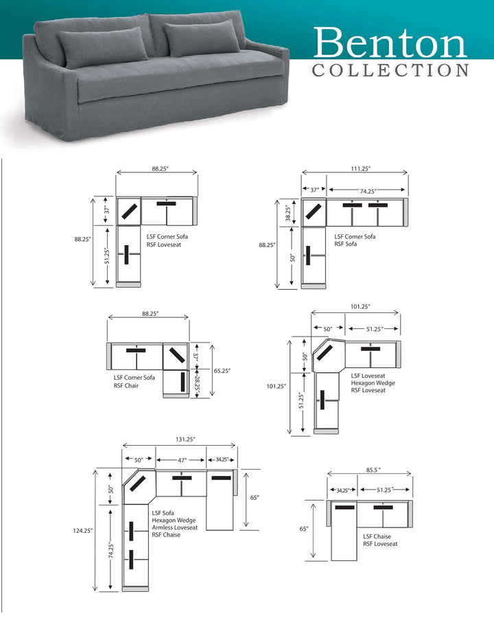 Benton Sofa Collection