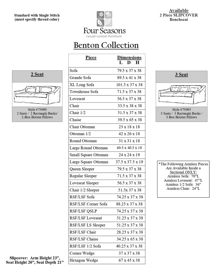 Benton Sofa Collection