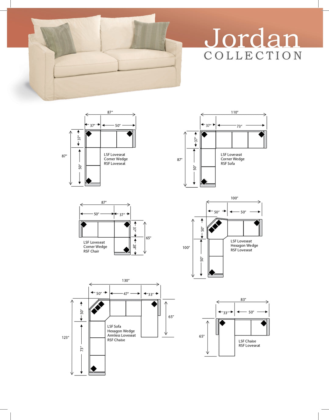 Jordan loveseat Collection