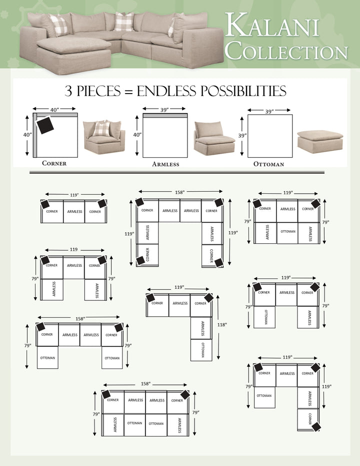 Kalani Sectional Collection