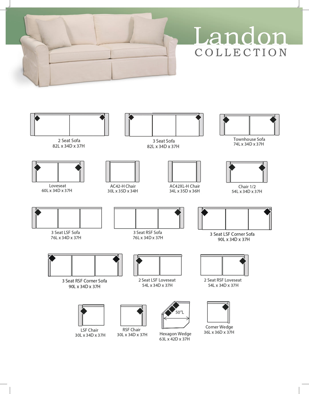 Landon Loveseat Collection