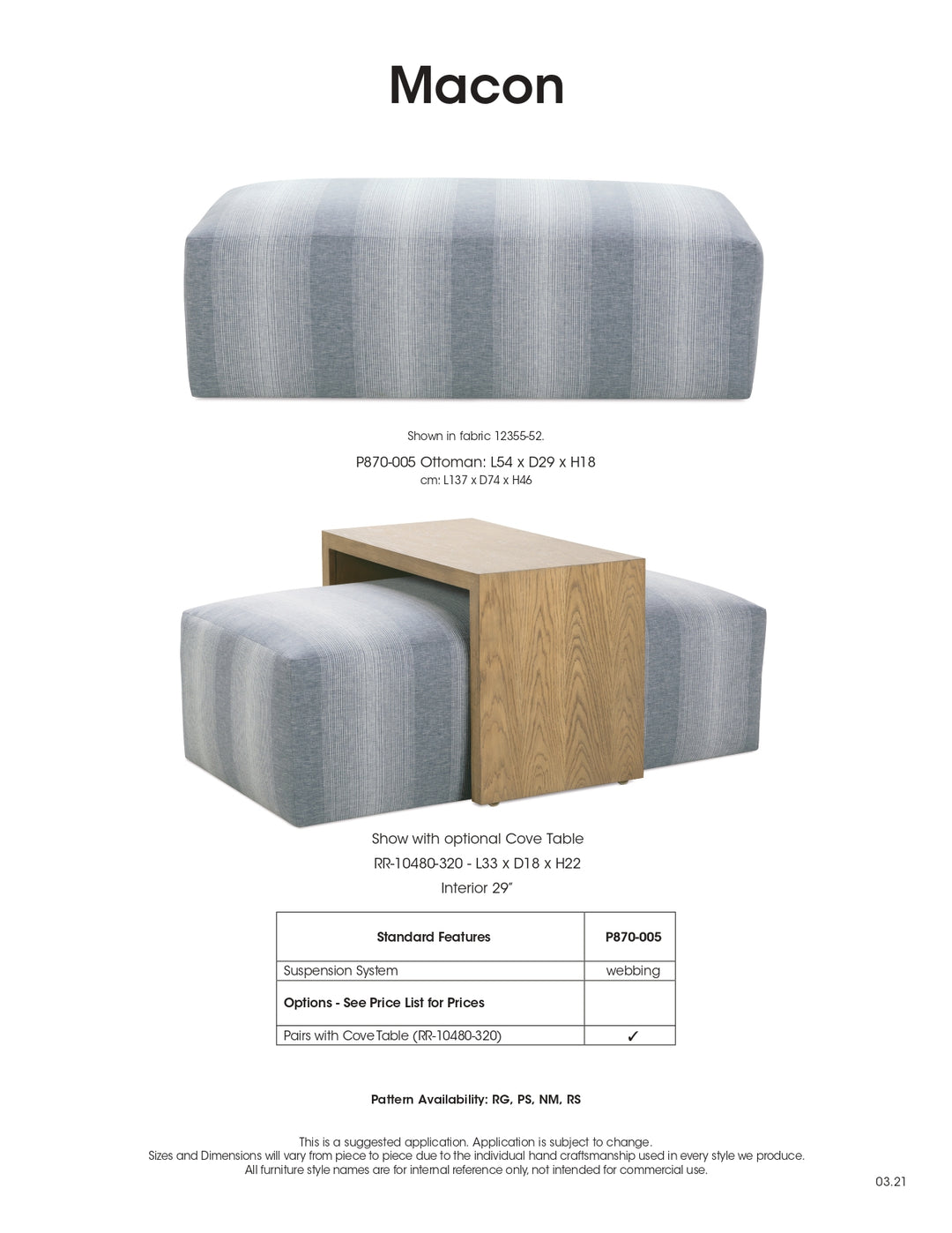 Macon Ottoman