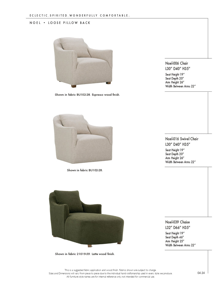 Noel Chaise Chair