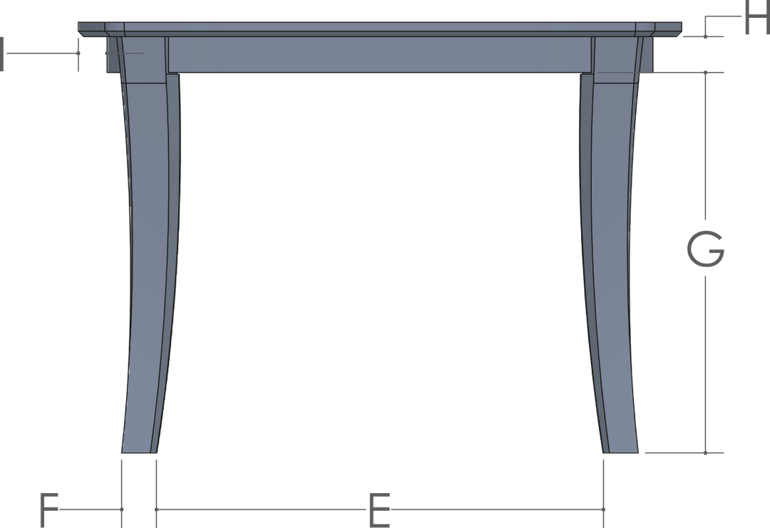 Crescent Table