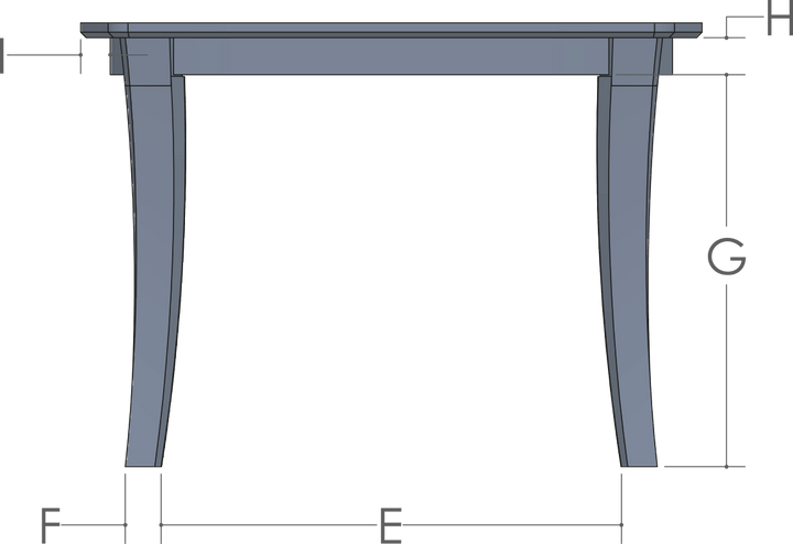 Crescent Table