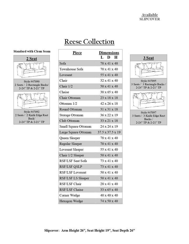 Reese Sectional Collection