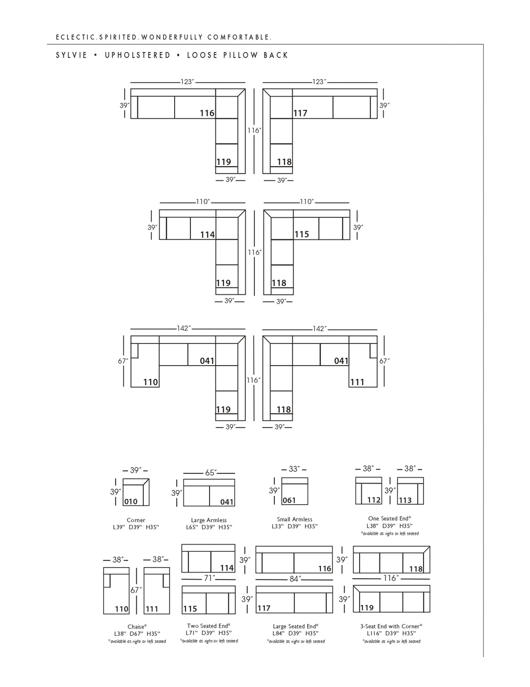 Sylvie Sectional