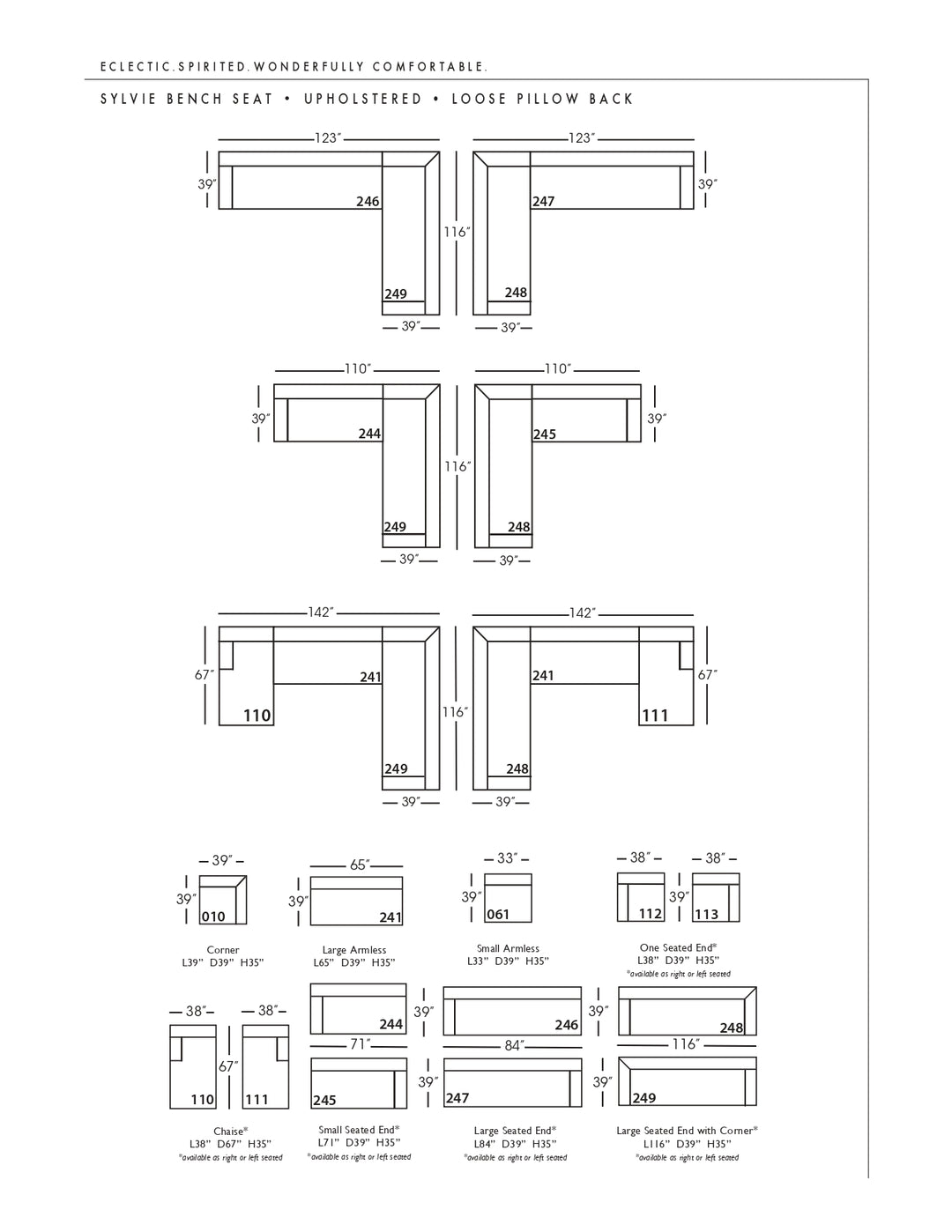 Sylvie Sectional
