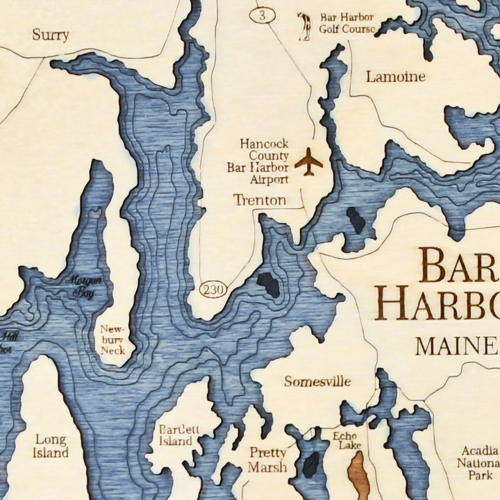 Custom Nautical Map Wall Decor