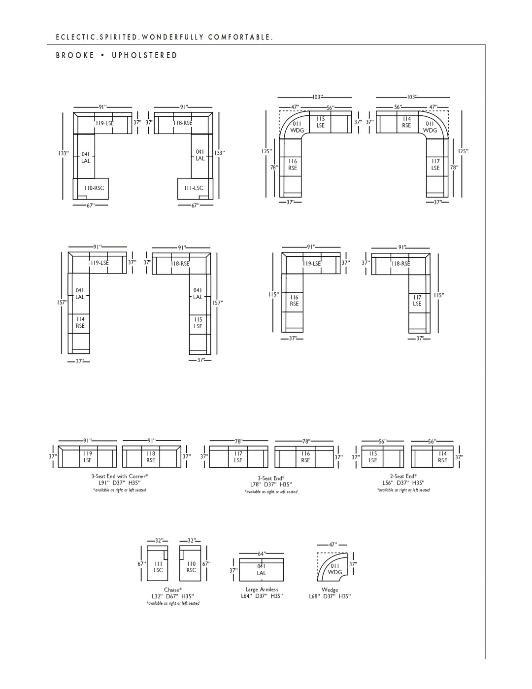 Brooke Sectional