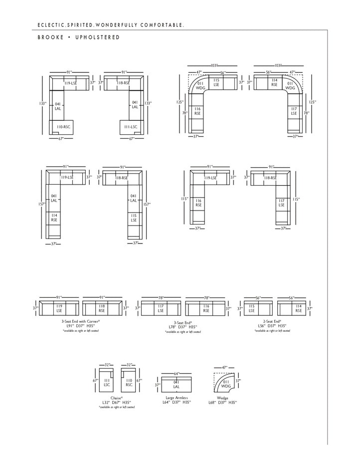 Brooke Sectional