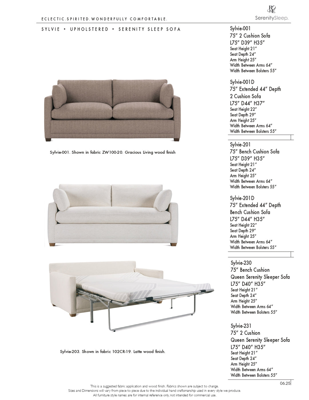Sylvie Serenity Sleeper