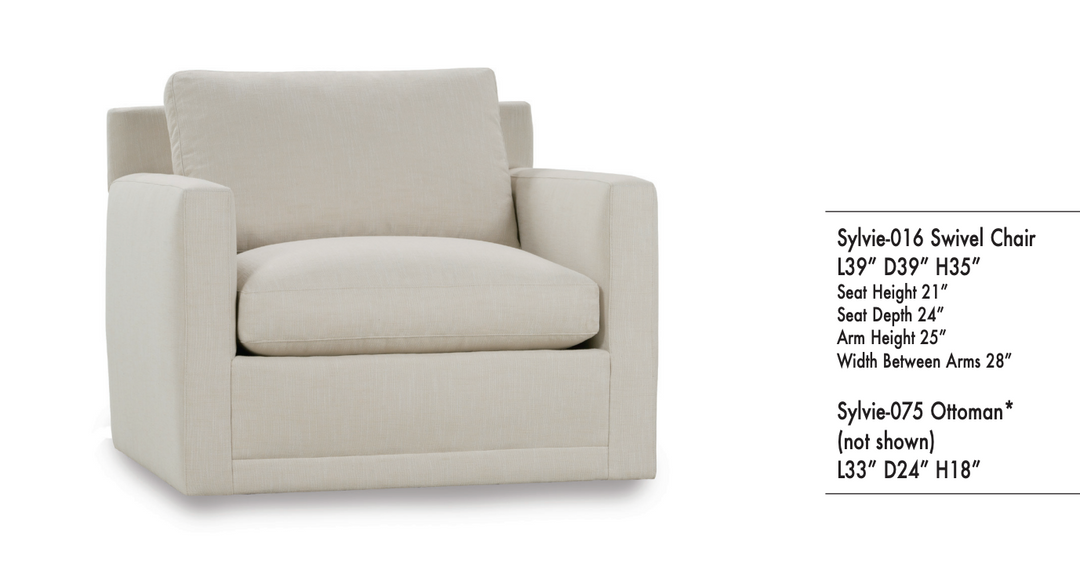 Sylvie Swivel Chair