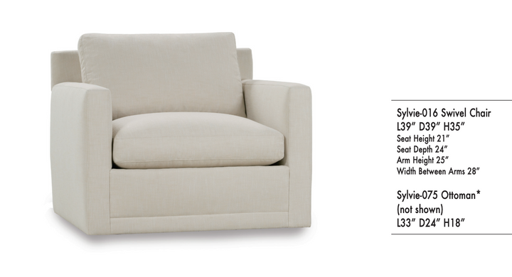 Sylvie Swivel Chair