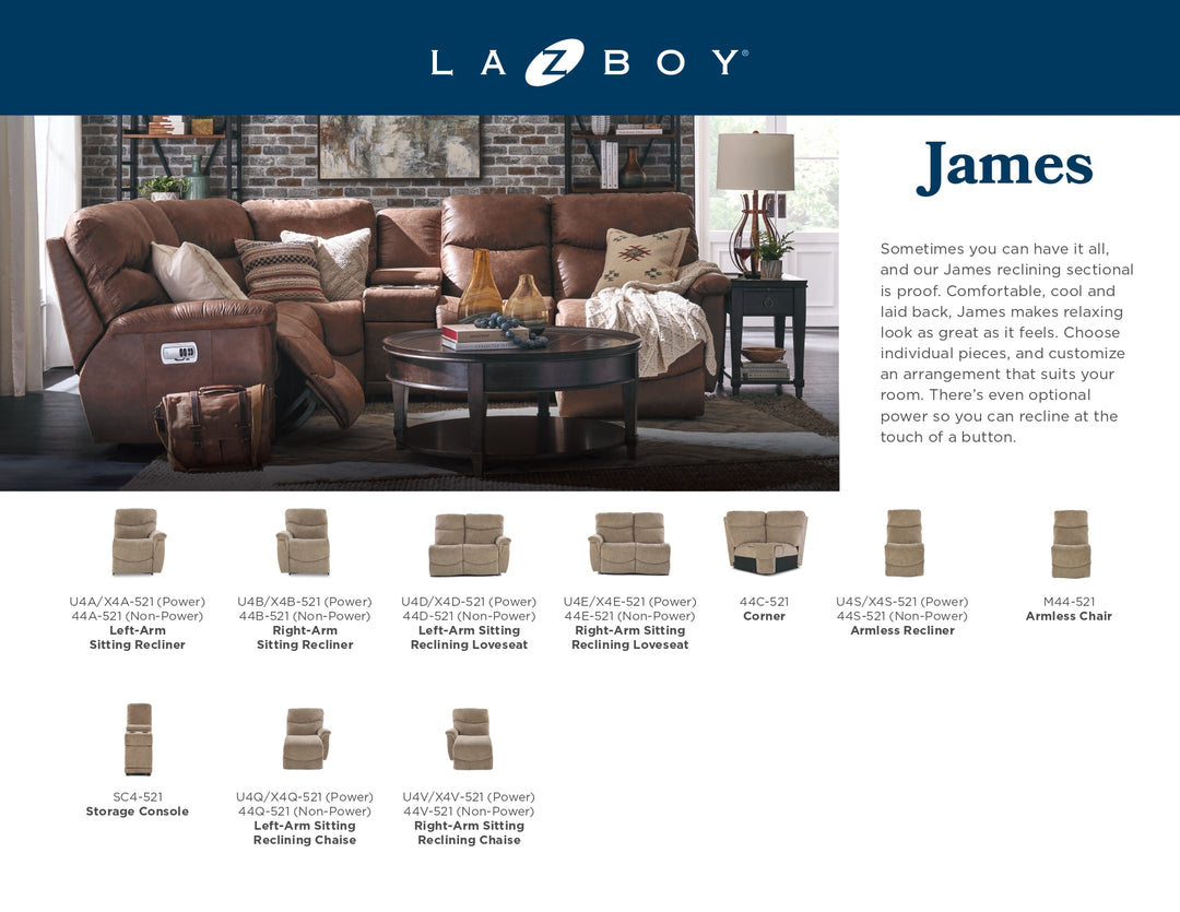 James Sectional