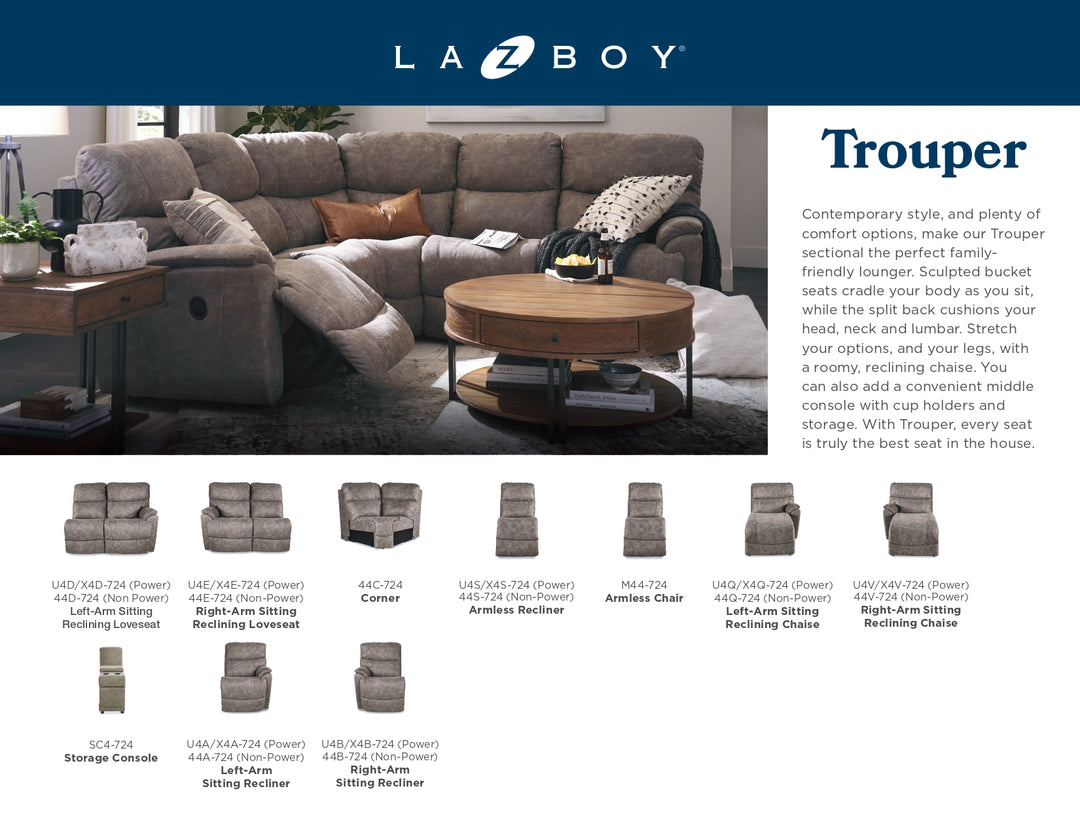 Trouper Sectional